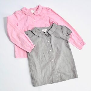 OLIVE JUICE BOUTIQUE Vintage Style Girl’s Top Blouse Set Of Two 8 Years